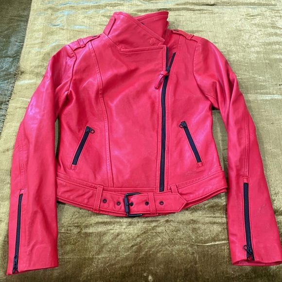 Mackage Hania Moto Leather Jacket - Picture 4 of 6
